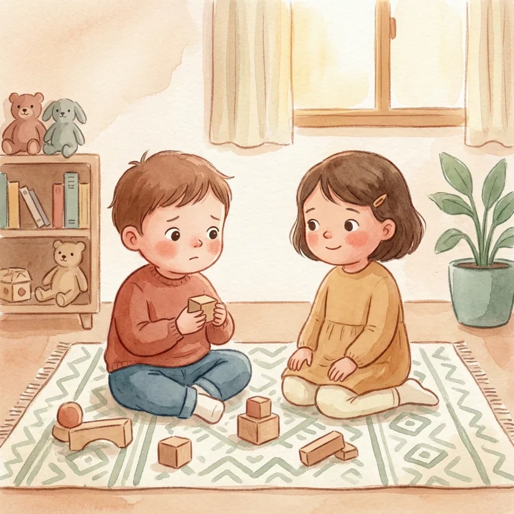 Children's Books for 4 Year Olds — watercolour illustration sample
