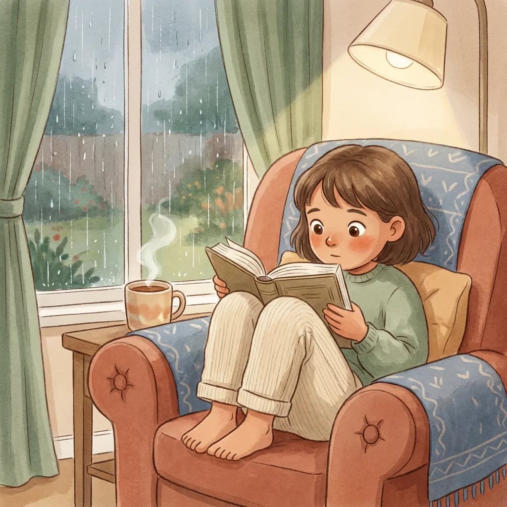 Children's Books for 6–8 Year Olds — watercolour illustration sample