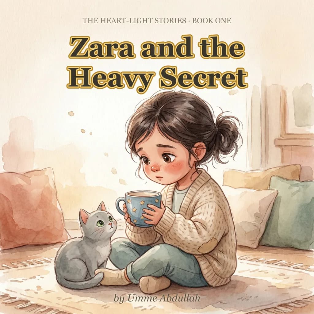 Zara and the Heavy Secret — one of the studio's own titles, live on Amazon