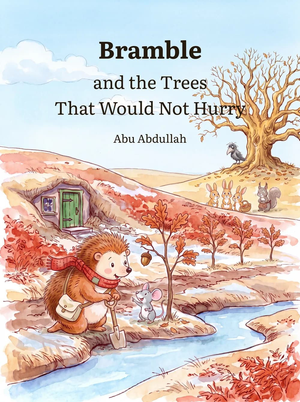 Bramble and the Trees That Would Not Hurry — An autumn story about waiting, published on Amazon