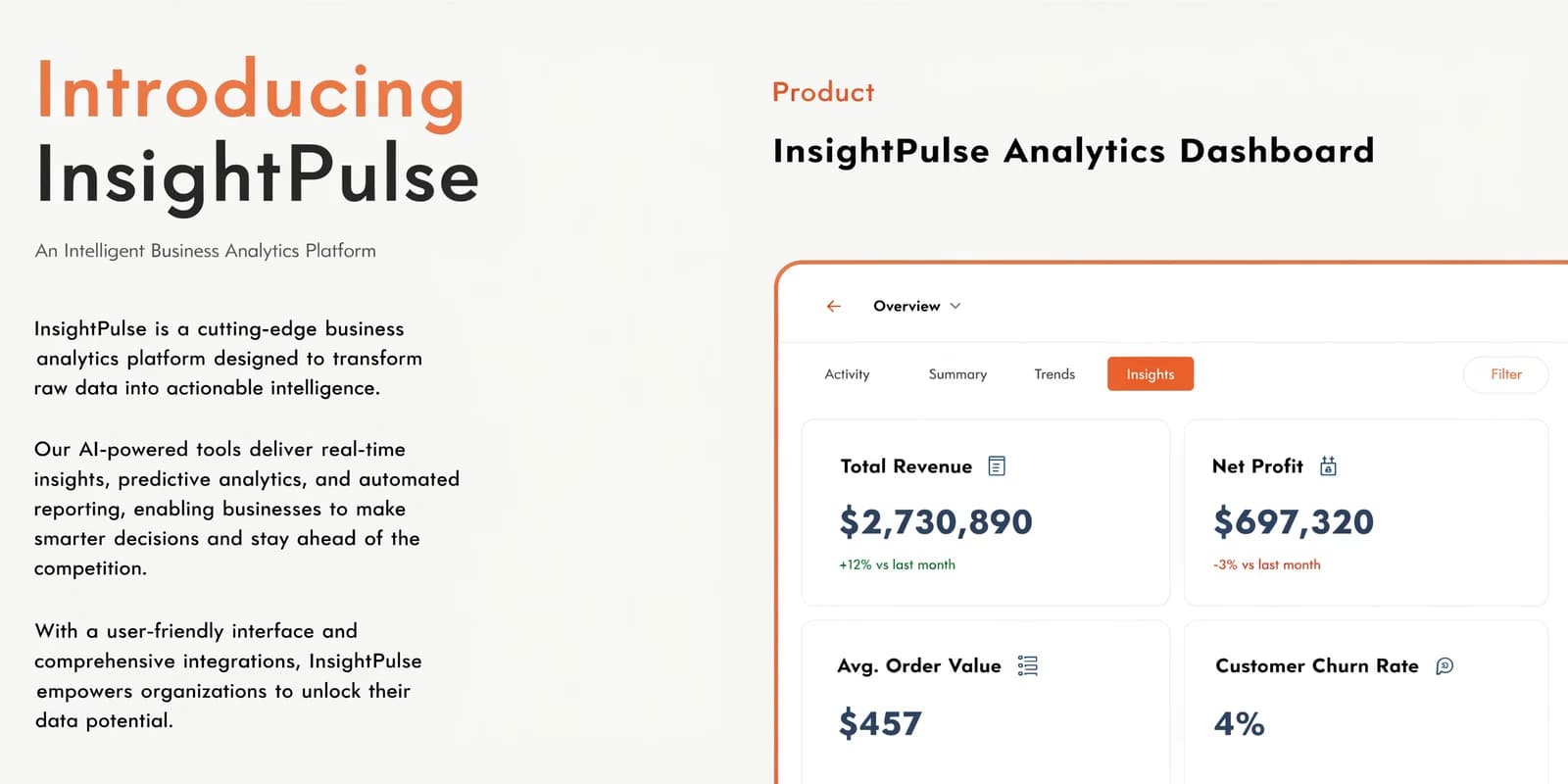 AI startup pitch deck design sample slide